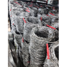 Preço de fábrica PVC Galvanized farpado arame farpado